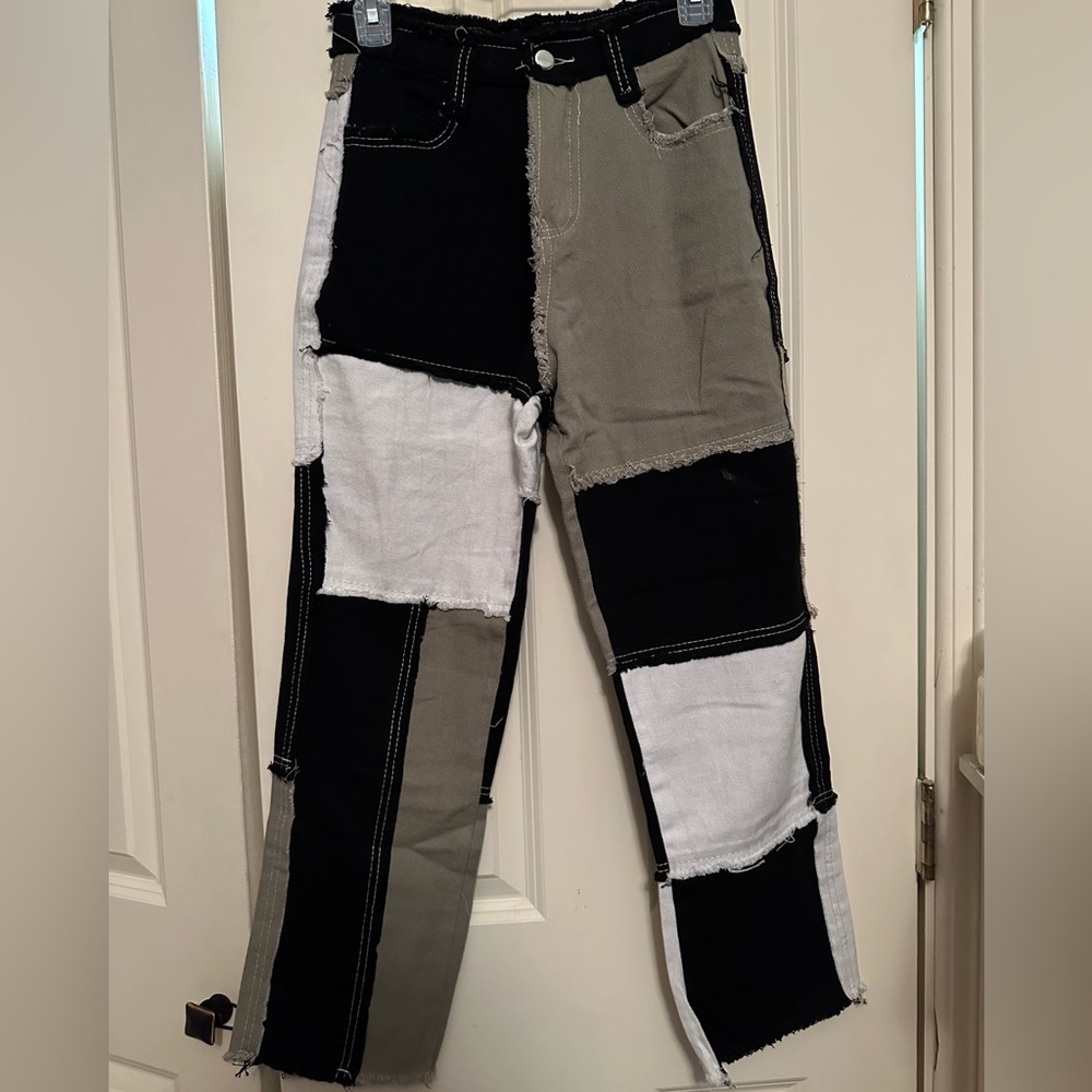 Patchwork jeans